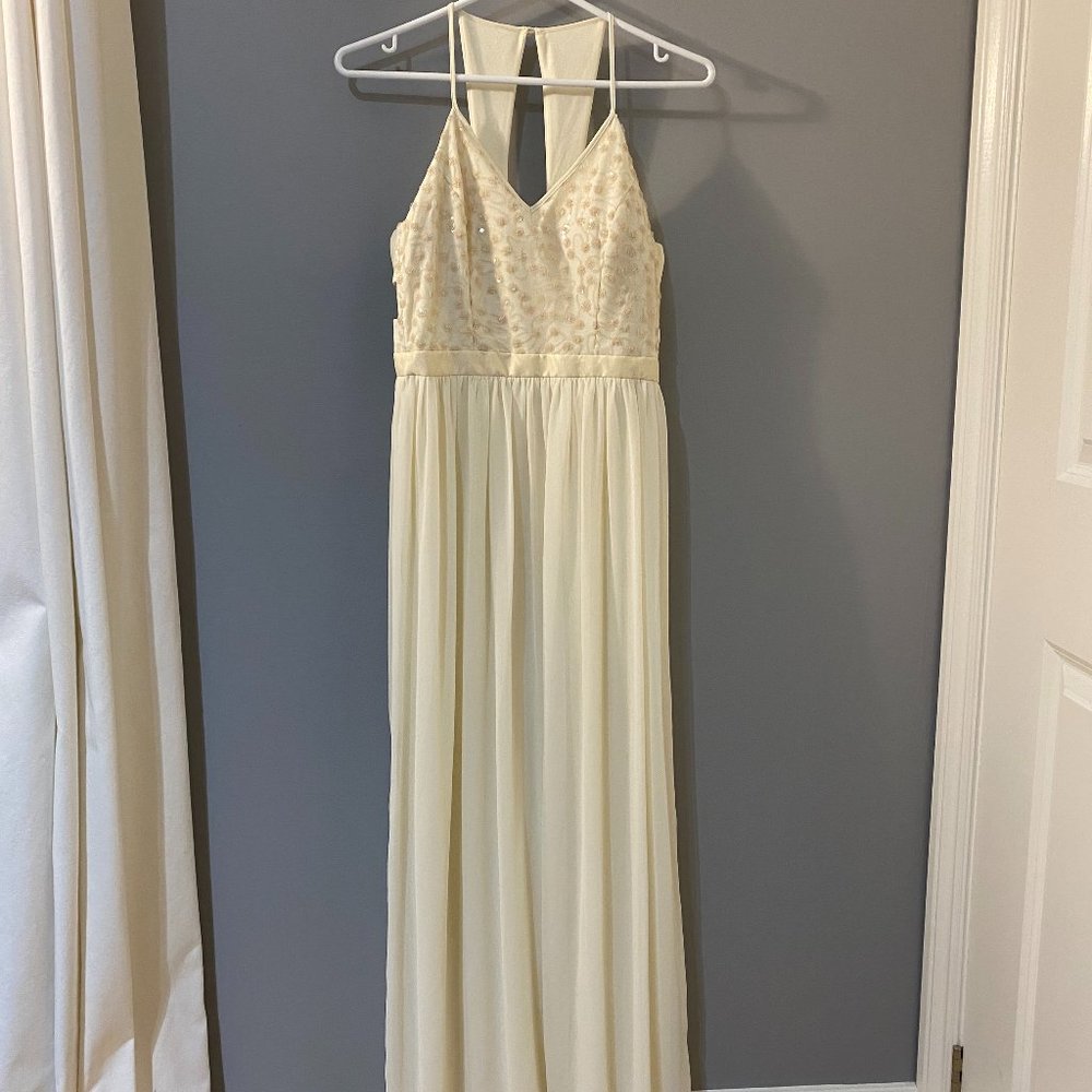 Long Cream/Ivory Dress